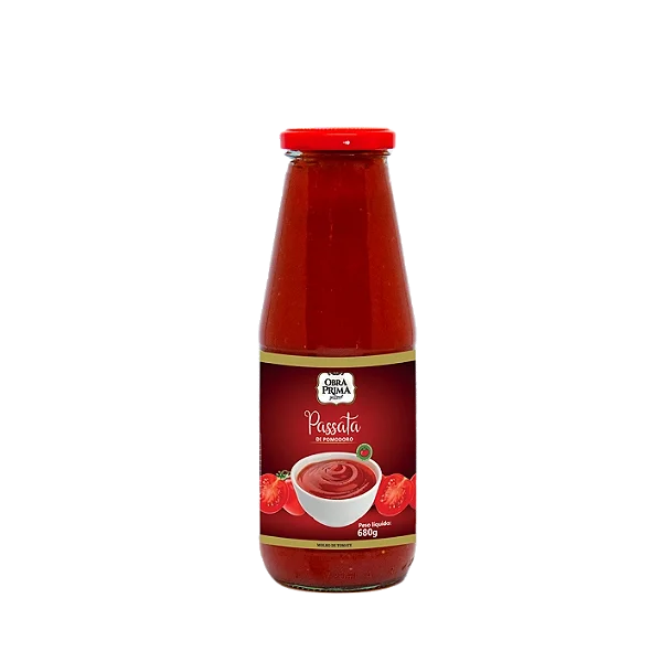 OBRA PRIMA PASSATA DI POMODORO MOLHO 680 GRS