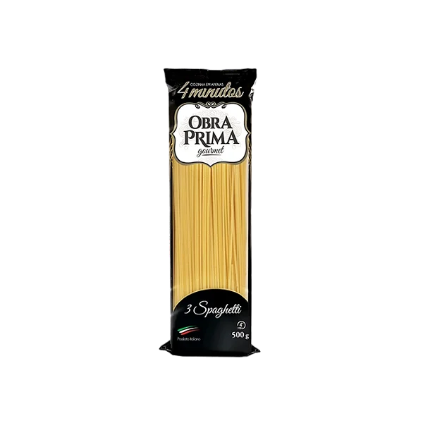 OBRA PRIMA GOURMET 4 MINUTOS SPAGHETTI 500GR