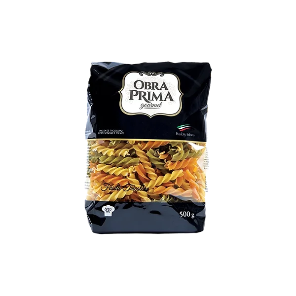 OBRA PRIMA GOURMET FUSILLI TRICOLORE PCT 500GR