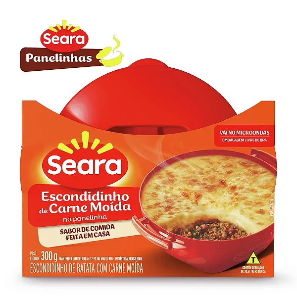 ESCONDIDINHO CARNE MOIDA SEARA 300GR