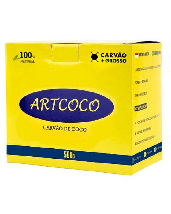 CARVAO VEGETAL ARTCOCO BLUE 0,5KG