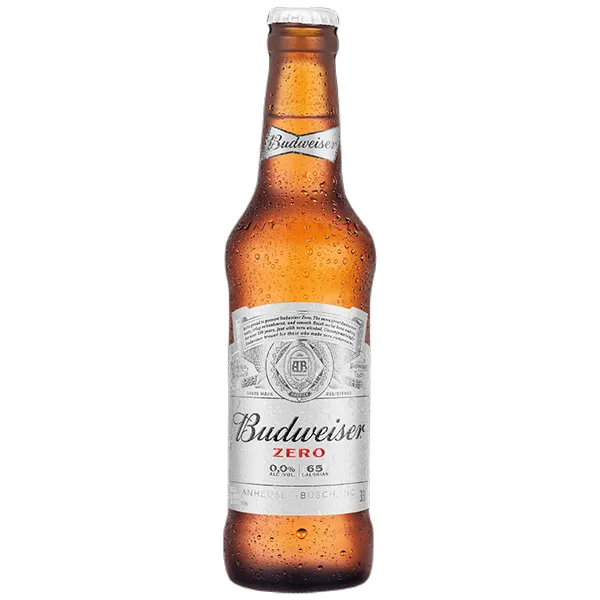 BUDWEISER ZERO LONG NECK 330ML