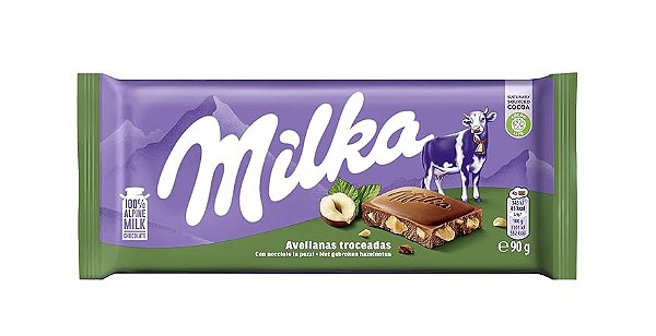 MILKA CHOCOLATE HAZELNUT 100G