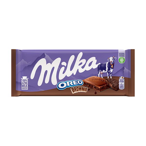 MILKA CHOCOLATE OREO BROWNIE 100G