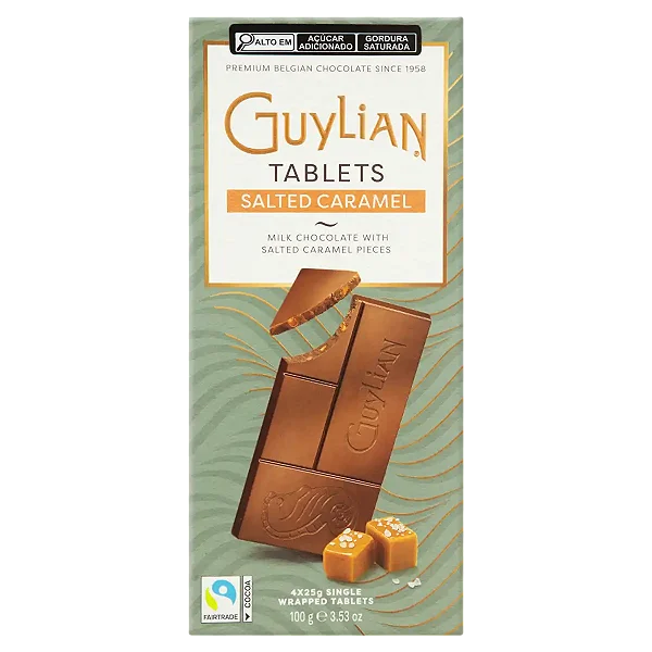 CHOCOL BEL GUYLIAN SALTED CARAMEL 100 G