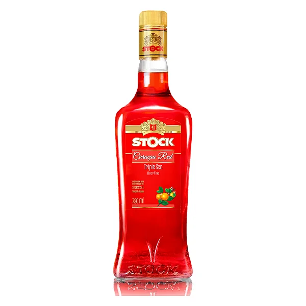 LIC STOCK CURACAU RED 720ML