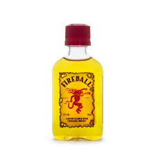 LICOR FINO WHISKY COM CANELA FIREBALL 50ML