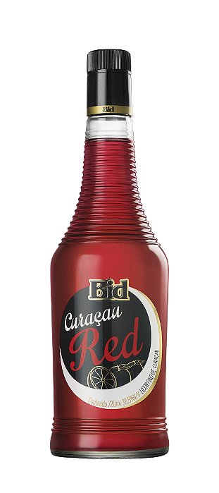 LICOR BID CURACAU RED 720ML