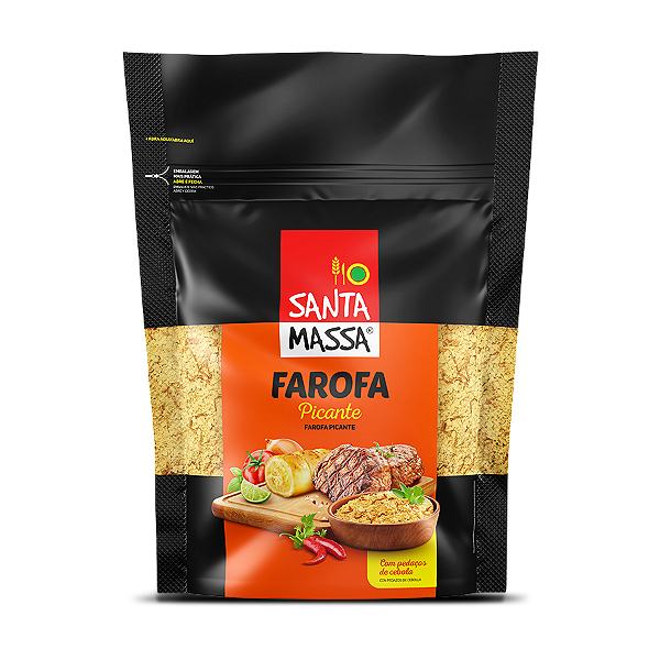 FAROFA PICANTE SANTA MASSA 200G