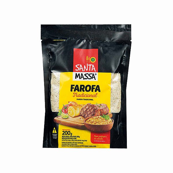 FAROFA TRADICIONAL SANTA MASSA 200G