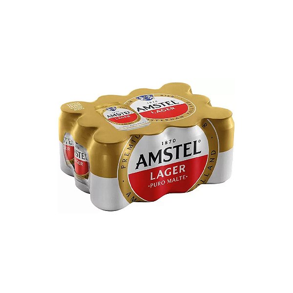 CERVEJA AMSTEL LAGER 473ML 12UN - SITE