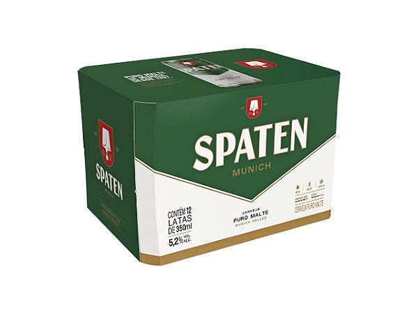 CERVEJA SPATEN LATA 350ML 12UN - SITE