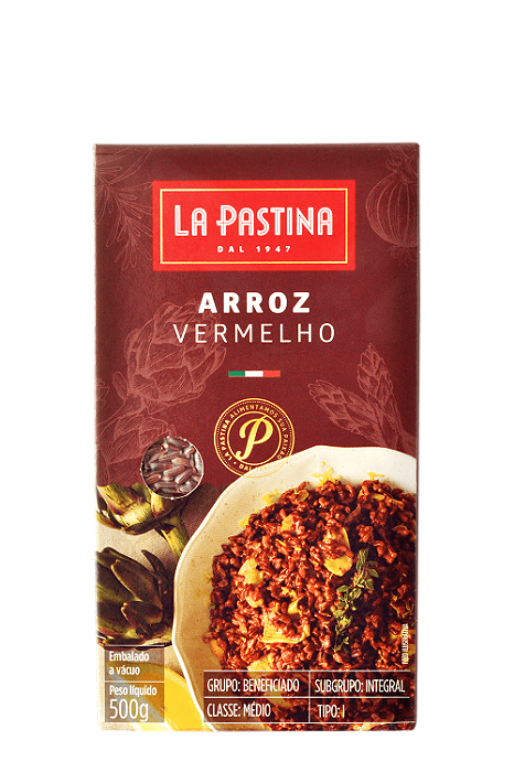 ARROZ VERMELHO IT LA PASTINA 500G