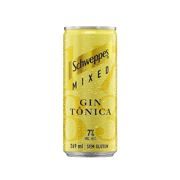 SCHWEPPES GIN TONICA LATA 269ML