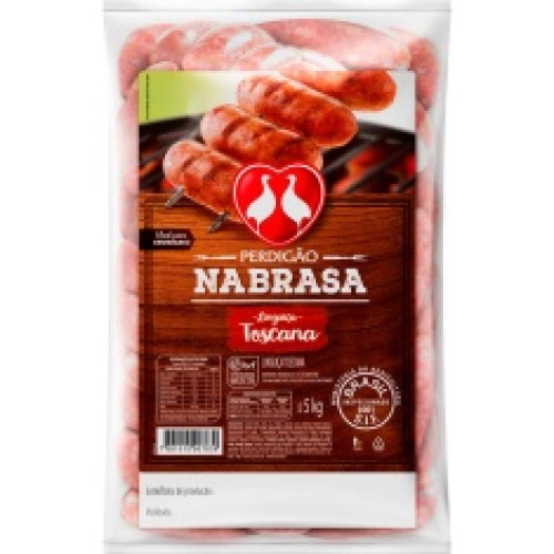 LINGUICA TOSCANA PERDIGAO NA BRASA 1KG