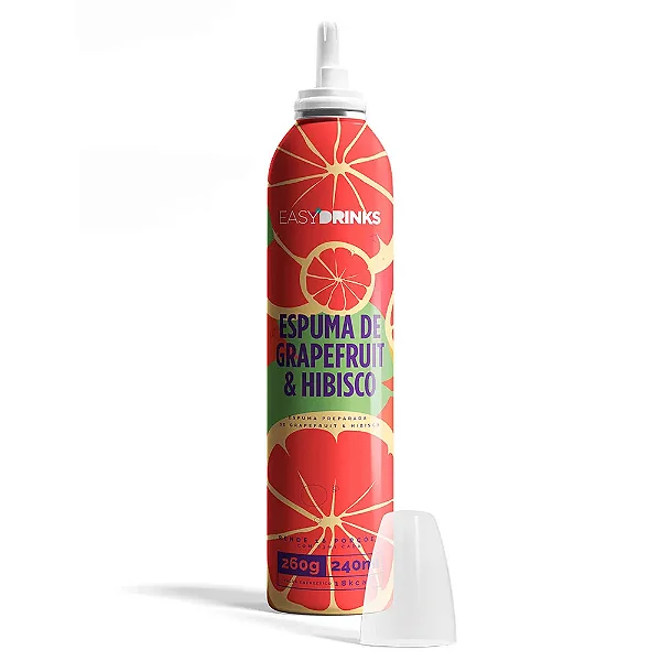 ESPUMA EASY DRINK GRAPEFRUIT E HIBISCO  SPRAY 260G