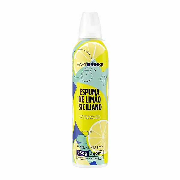 ESPUMA EASY DRINK PREP LIMAO SICILIANO SPRAY 260G