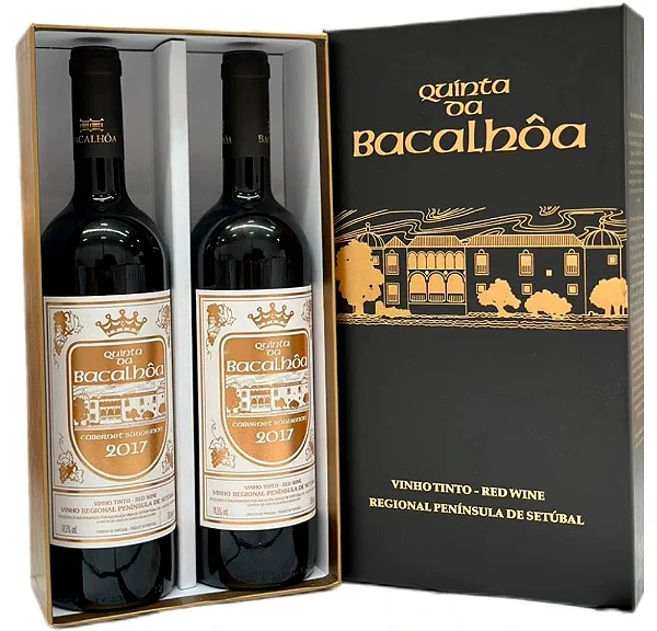 VH.PORT.BACALHOA KIT C/2 GFAS QUINTA DA BACALHOA TTO 2020 750ML LTQB19