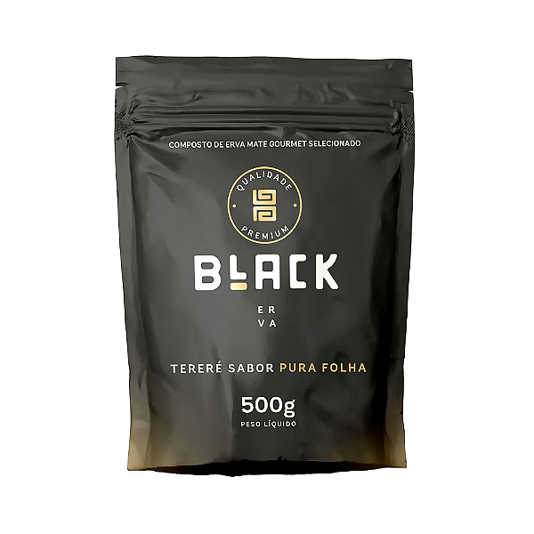 ERVA MATE BLACK PURA FOLHA 500G