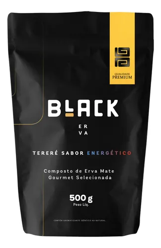 ERVA MATE BLACK ENERGETICO 500G