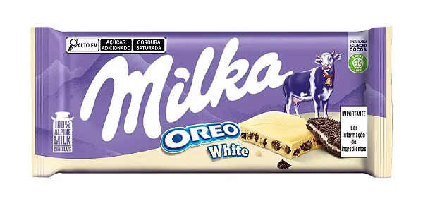 CHOCOLATE MILKA OREO WHITE 100G