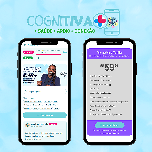 App Cognitiva+ | PLANO FAMILIAR