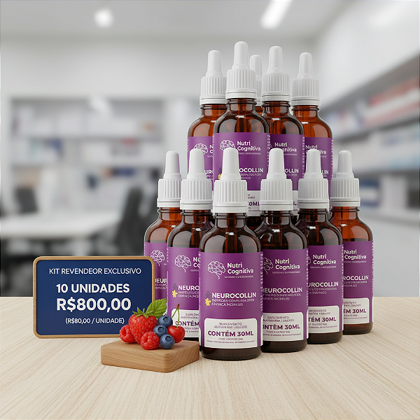 KIT Revendedor | 10 Unidades | NeuroCollin
