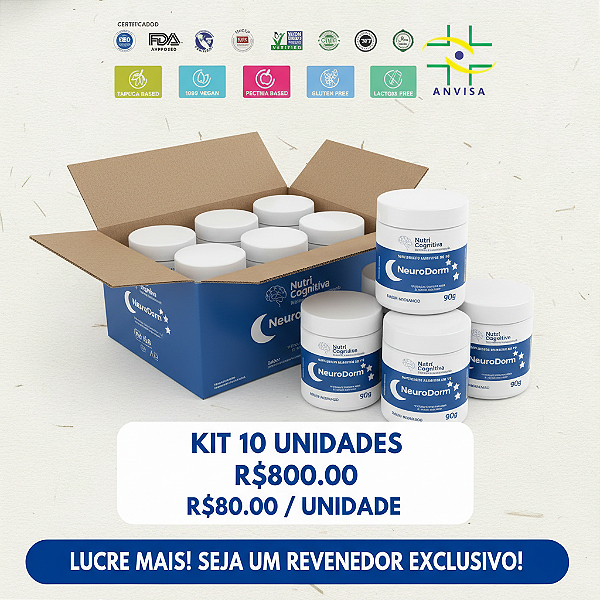 KIT Revenda | 10 Unidades | NeuroDorm