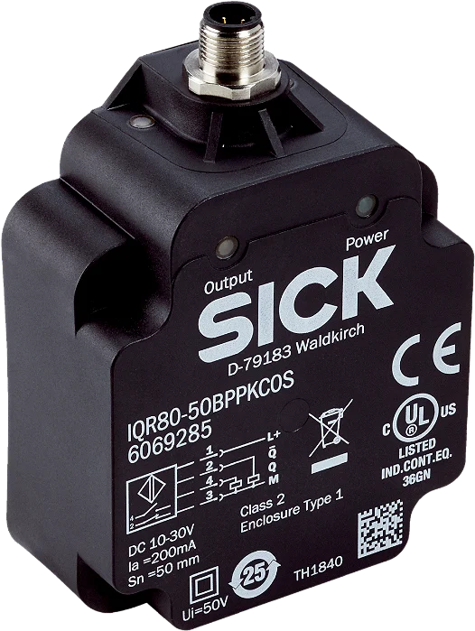 Sensor Indutivo Proximidade Sick IQR80-75NPPKC0S