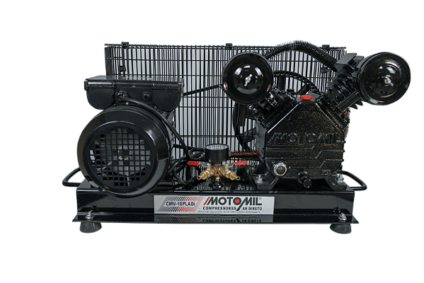 COMPRESSOR DE AR MOTOMIL POWER GASOLINA - CMV-10PL/100G - 10 PÉS - 100 LITROS