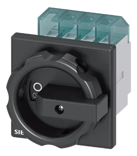 CHAVE SECCIONADORA 3P 32A FRONTAL 5TW3032 - SIEMENS CINZA