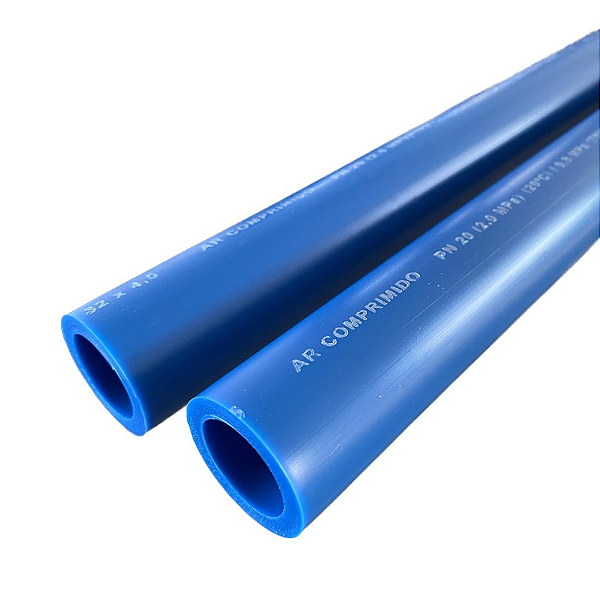 TUBO PPR AZUL PN20 BARRA 3 METROS