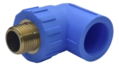 JOELHO MACHO 90 PPR AZUL PN20