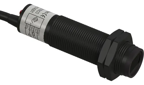 SENSOR DE PROXIMIDADE FOTOELÉTRICO Ø18MM RANGE 400MM PNP / NA+NF - M12 - IDCPR 40-18 DPT C4 - SENSORBRAS