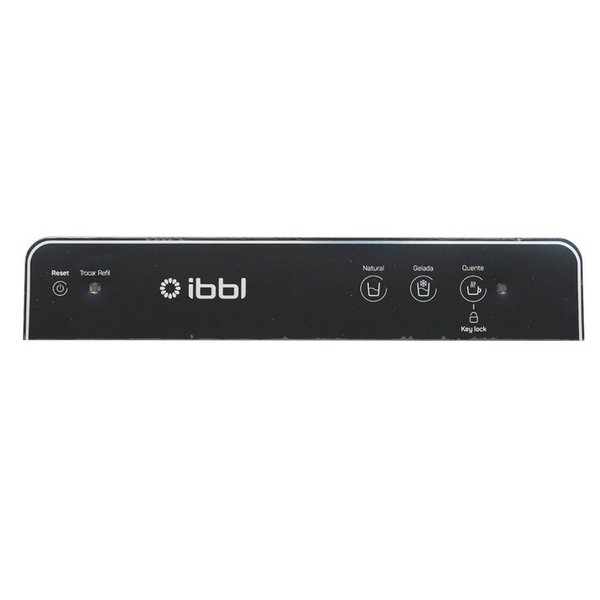 Teclado Capacitivo Preto Touch Acionamento Gelado-Natural-Quente Expert IBBL