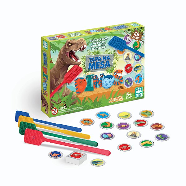 0167 JG - TAPA NA MESA DINOS