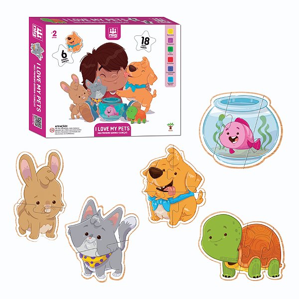 0439 MAD - Q.C. - I LOVE MY PETS - 30 PECAS