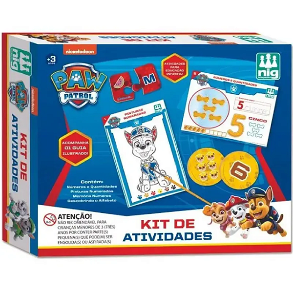 0688 MAD. - KIT DE ATIVIDADES - PATRULHA CANINA