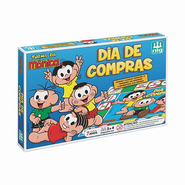 0760 JG - DIA DE COMPRAS - TURMA DA MONICA