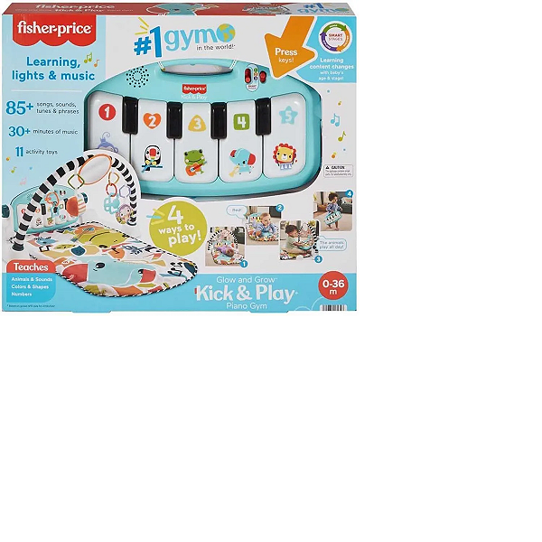 HWY51 FISHER PRICE GINASIO PIANINHO BRILHA E CRESC