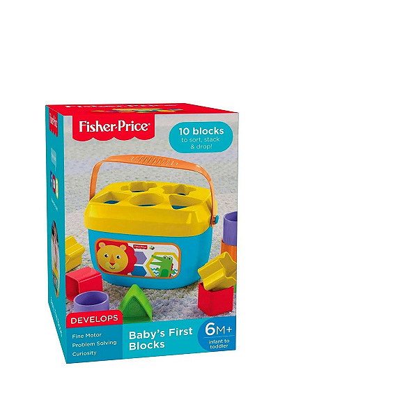 FFC84 FISHER PRICE BALDE PRIMEIROS BLOCO
