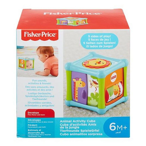 BFH80 FISHER PRICE CUBO ANIMAIZINHOS DIV