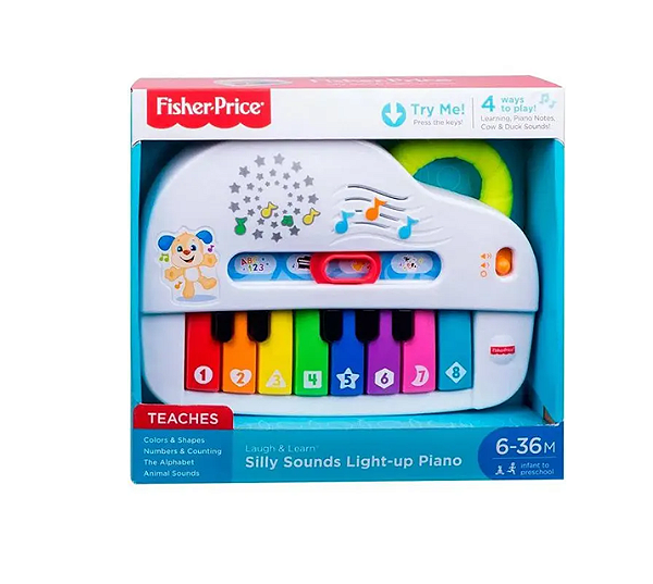 GFX34 FISHER PRICE PIANO CACHORRINHO