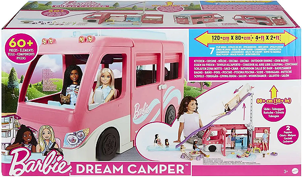 HCD46 BARBIE TRAILER DOS SONHOS PLAYSET