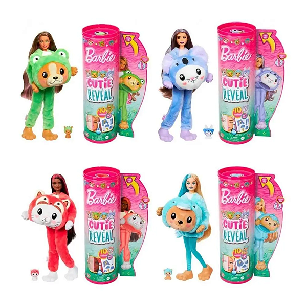 HRK22 BARBIE CUTIE REVEAL DISFARCES ENGRACADOS DE