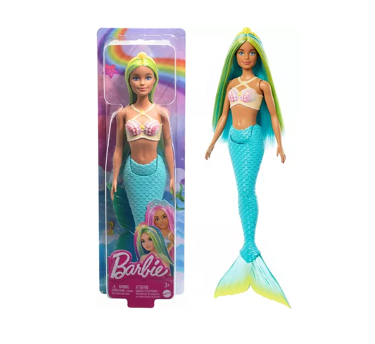 HRR02 BARBIE FANTASIA BONECA SEREIAS COM CABELO CO
