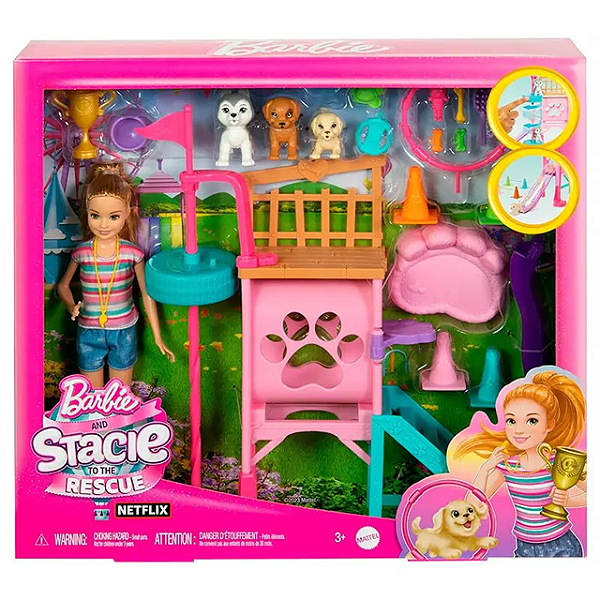 HRM10 BARBIE STACIE AO RESGATE TREINADORA DE CACHO