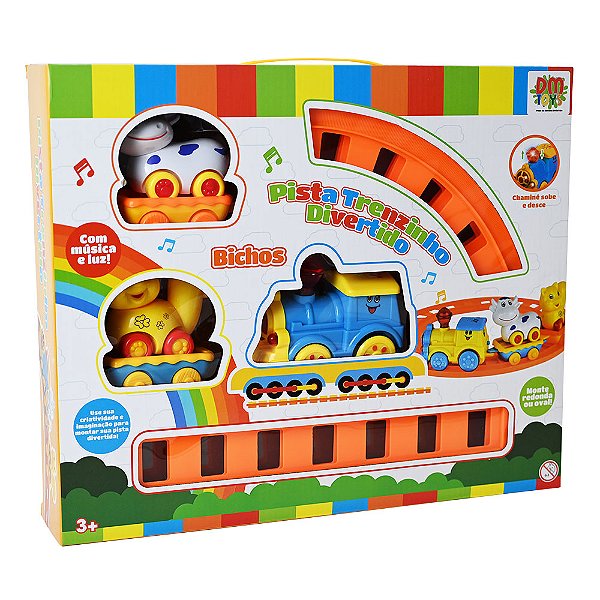 DMT6790 PISTA TRENZINHO DIVERTIDO BICH