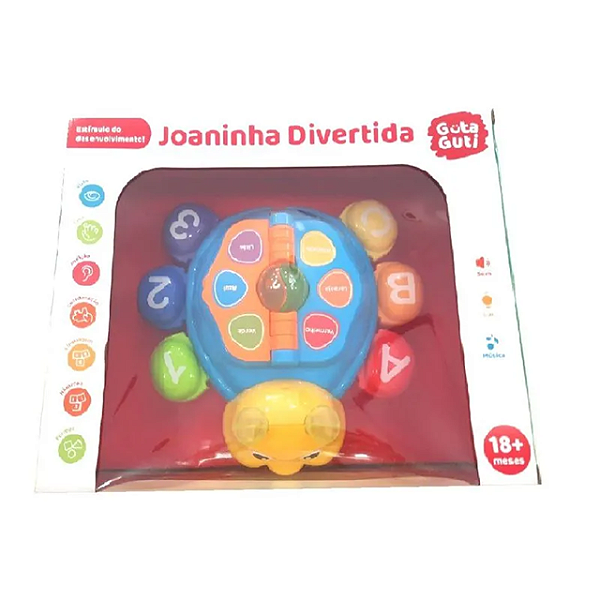 DMB6911 JOANINHA DIVERTIDA COR SORTIDA