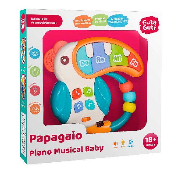 DMB6760 PAPAGAIO PIANO MUSICAL BABY GU